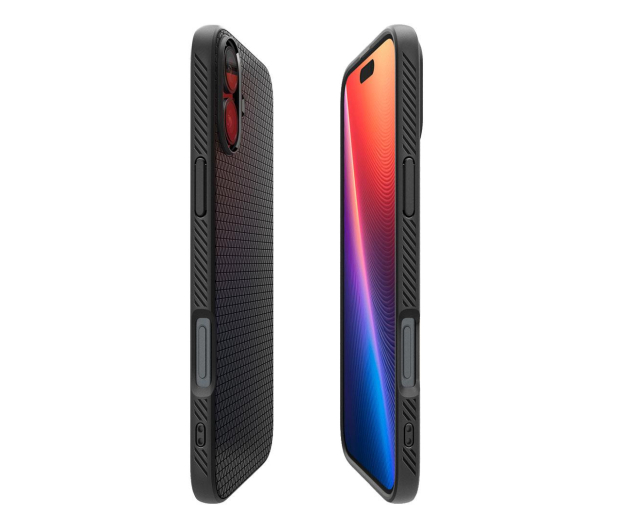 SPIGEN Liquid Air do iPhone 16 Plus Matte Black ACS08066 - 1279633 - zdjęcie 7